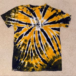 WAKE FOREST UNIVERSITY WFU TIE DYE T SHIRT